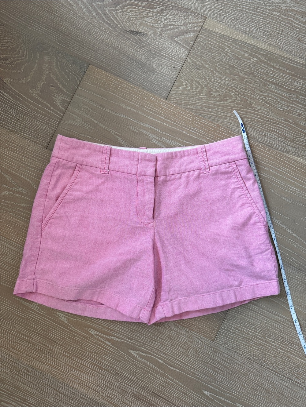 J. Crew Pink 100% Cotton Tailored Shorts